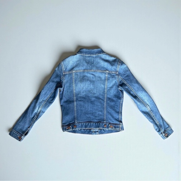 Vintage GAP Women’s XS Blue Denim Trucker Jacket Y2K - Picture 4 of 10